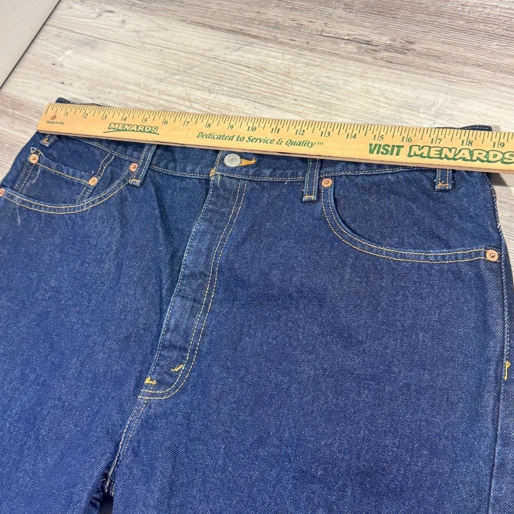 Vintage Levi's 505 Jeans Mens 40x30 (37x30 actual) Red Batwing 01-00‎